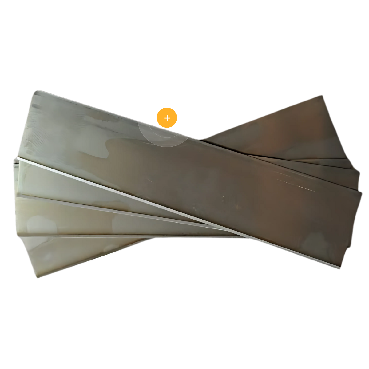 Cuchilla para rascador de acero inoxidable de 10 centímetros para la limpieza profesional